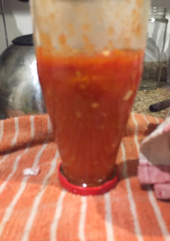 Una foto de Salsa con tomate natural
