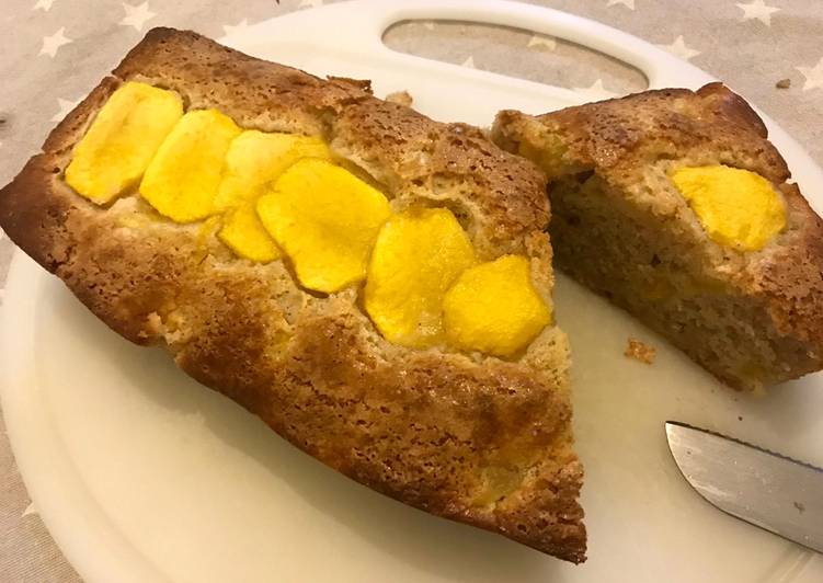 Bizcocho de Melocotón (sin huevos)