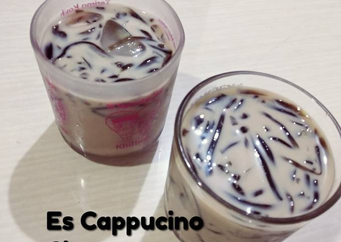 Langkah Mudah untuk Menyiapkan Es Cappucino Cincau yang Bisa Manjain Lidah