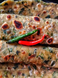 মেথি থেপলা(methi thepla recipe in bangali) রেসিপির প্রধান ছবি