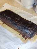 Fit torta banane e burro d'arachidi