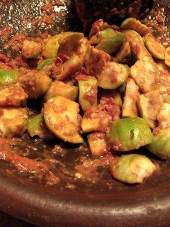 Foto resep Sambal terasi terong kecil