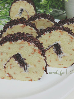 Foto resep Cheeta Roll Cake