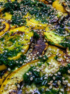 Una foto de ANTIPASTO DE Calabacín Amarillo...!