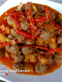 Foto resep Sambel goreng kreni / bola-bola daging sapi / Sambel goreng solo
