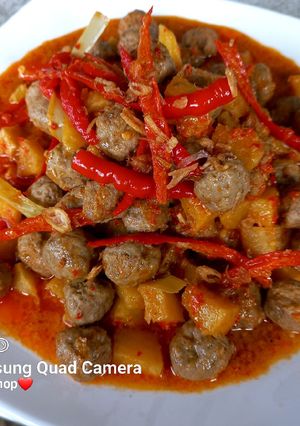 Foto resep Sambel goreng kreni / bola-bola daging sapi / Sambel goreng solo