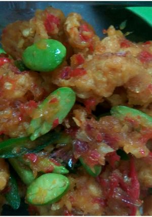 Foto resep Ayam Oseng Pete Pedas