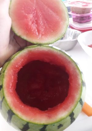 Una foto de Sandía rellena
