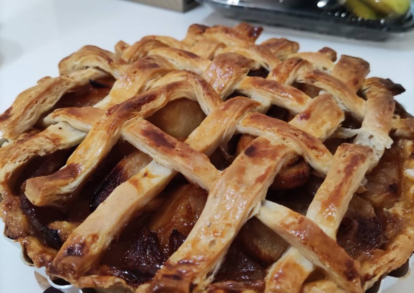 Custard apple pie