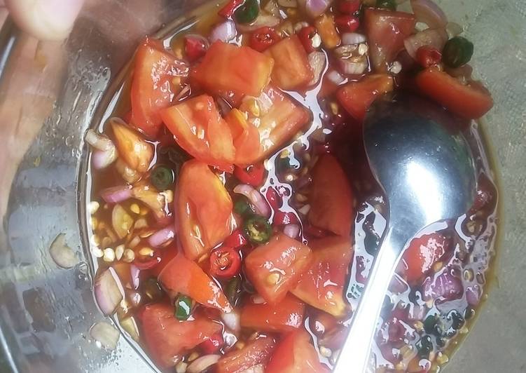 Resep Sambal Bawang Kecap, Menggugah Selera