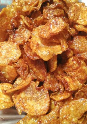 Foto resep Keripik kentang pedas