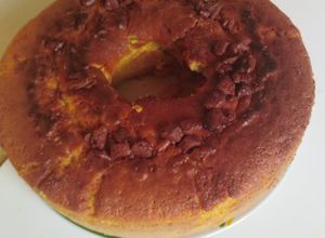 Foto principal de Bizcocho de yogur, con trozos de chocolate