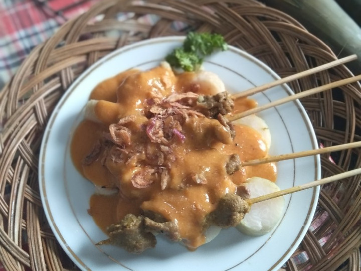 Resep Sate Padang Bumbu Merah Daging Sliced🍡 yang Lezat Sekali