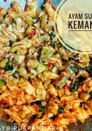 Foto resep Ayam Suwir Kemangi