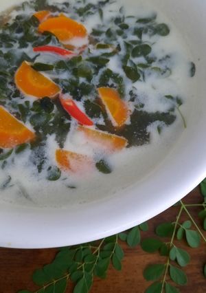 Foto resep Sayur Bobor daun kelor
