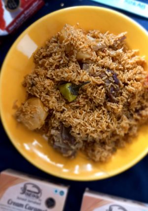 A picture of Mutton Akni.