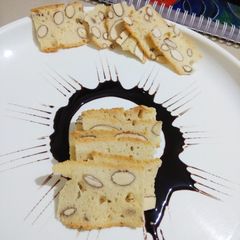 A picture of Crispy Almonds Bread.