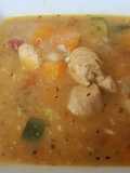 My Spiced Chicken Stew, so nice to come in out the cold to 😀