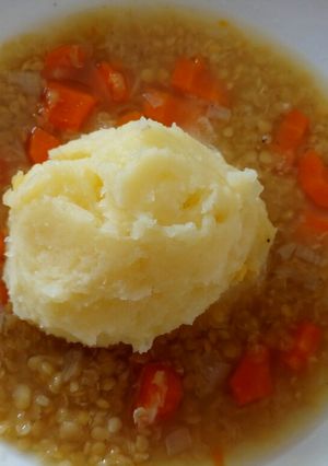 A picture of My Gran's Lentil Soup.