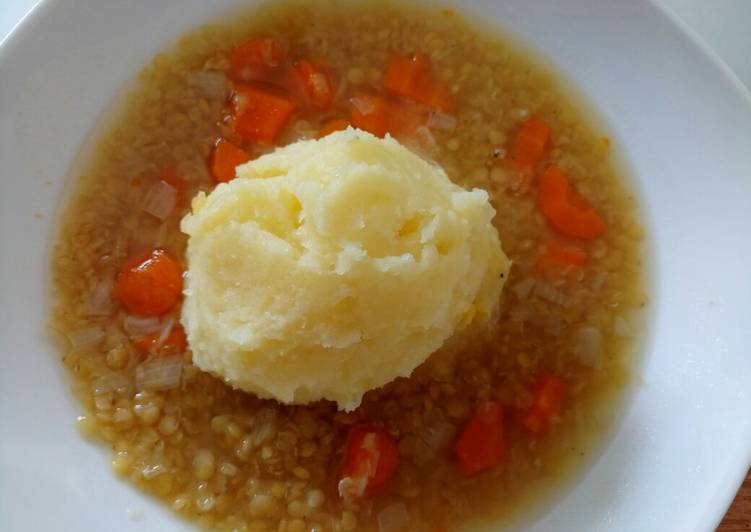 Recipe of Favorite My Gran&#39;s Lentil Soup