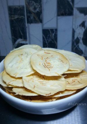 Foto resep Cheese Tuile Cookies (Almond Crispy Cheese)