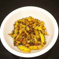 A picture of Chilli Oil Potato 🥔.