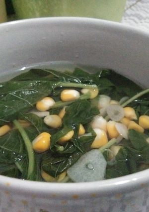 Foto resep Sayur Bayam for Diet (No Minyak No MSG)
