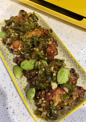 Foto resep Sayap ayam cabe ijo