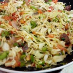 A picture of Steamed veggies.