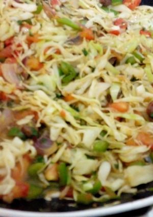 A picture of Steamed veggies.