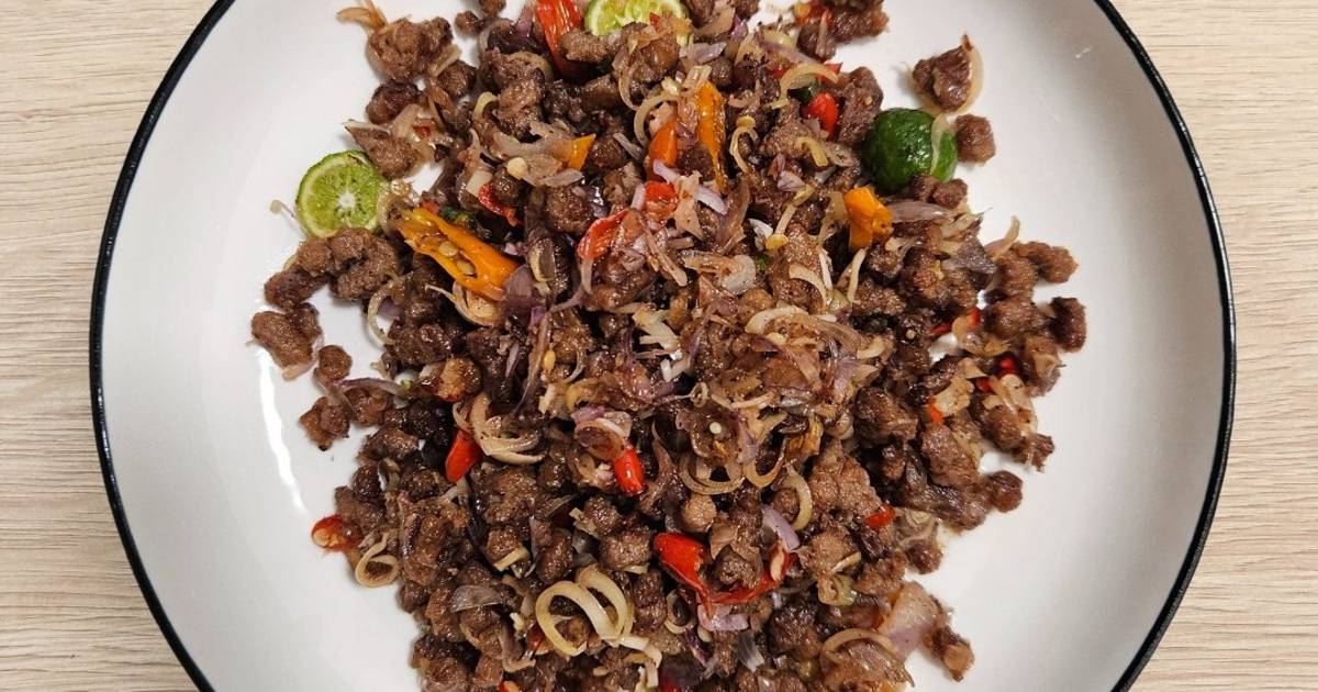 Resep Daging Giling Sambal Matah Dijamin Nikmat dan Mudah