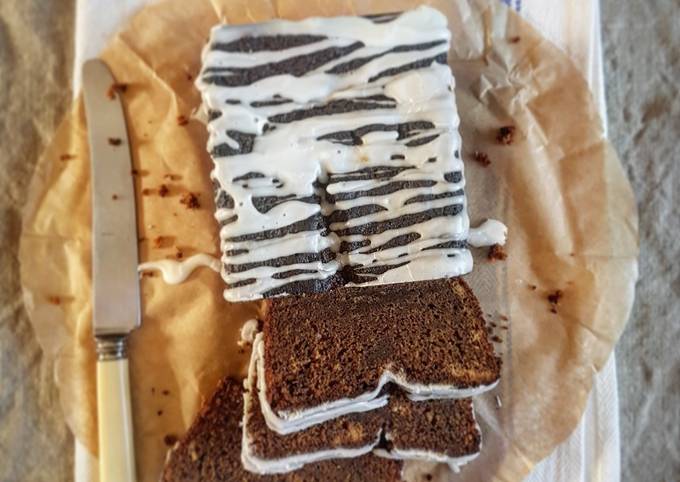 Simple Way to Make Speedy Sticky Ginger Loaf Cake with Lemon Icing