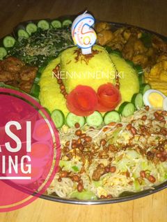 Foto resep Nasi kuning (simple masak dengan rice cooker)