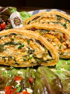 Gemüse-Strudel mit Mangold Rezepthauptbild
