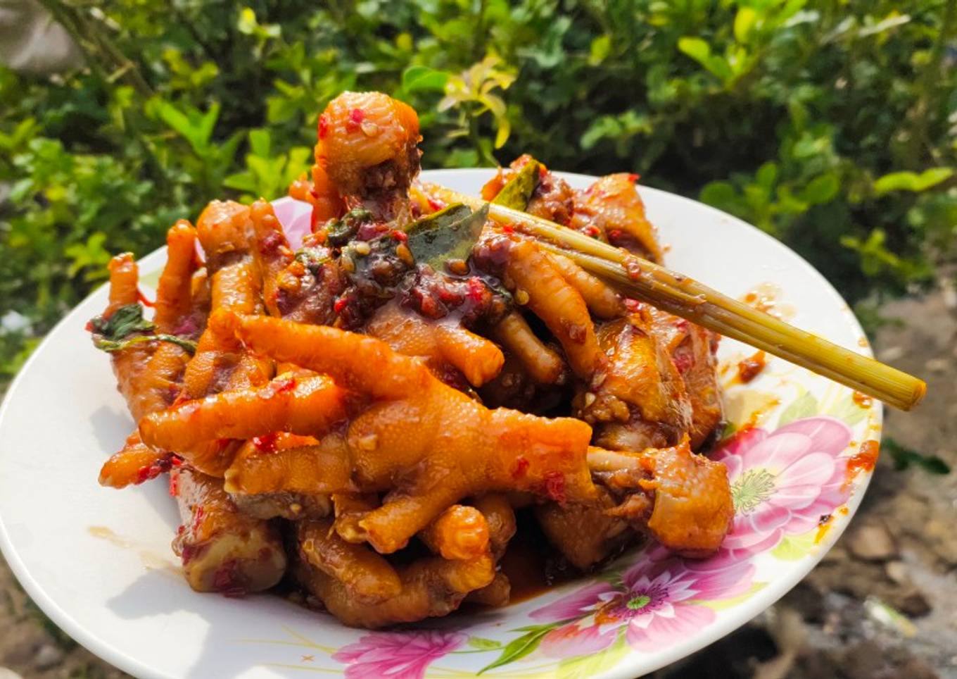 6. Ceker Ayam Pedas Manis Ramah Anak