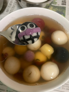 造型湯圓(無包餡) 的食譜成品照片
