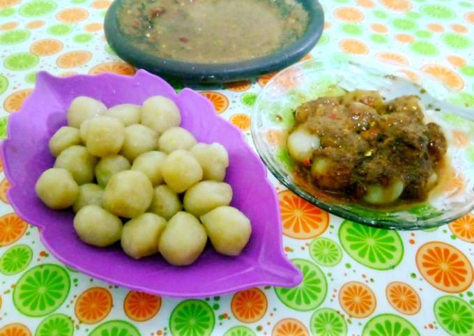 Resep Cilok bumbu kacang, Enak Banget