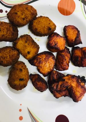 A picture of Chicken tikka & nuggets.