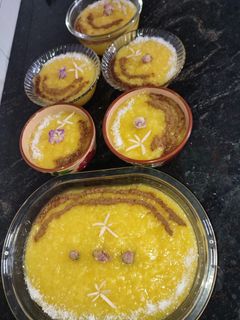 عکسی از دستور شله زرد برای افطار