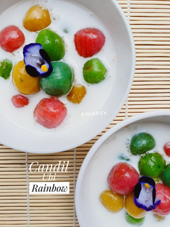 Foto resep Candil Ubi Rainbow