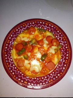 Foto resep Thin crust pizza mini teflon