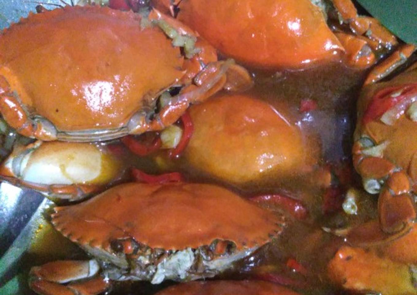 Kepiting Saus Tiram Simple Enak