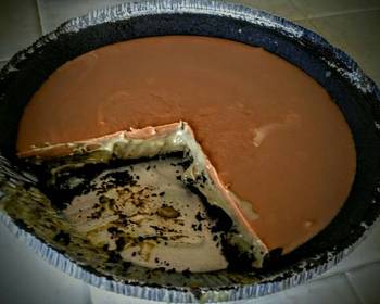Ultimate Making Recipe Easy No Bake Coffee Pistachio Peanut Butter Pie Savory Delicious