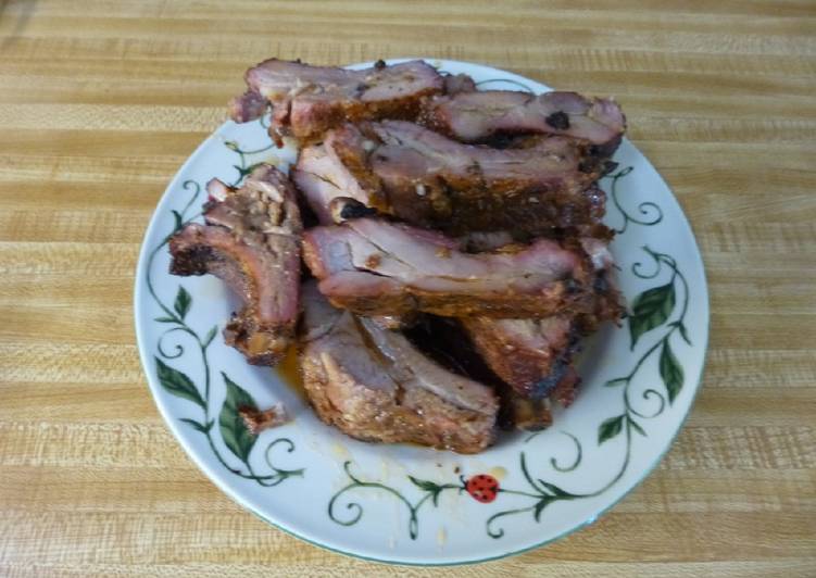 Recipe of Award-winning Lee&#39;s Home Smoked Baby Back Ribs