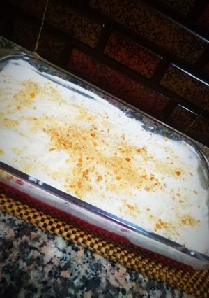 صورة لوصفة حلى الجيلي بالكريمه