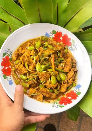 รูปของ ผัดเผ็ดหมูลูกเหรียง