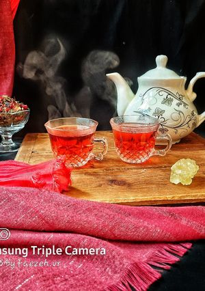 عکسی از دستور چای چربی سوز
