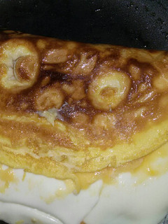 Una foto de Tortilla francesa con tranchetes