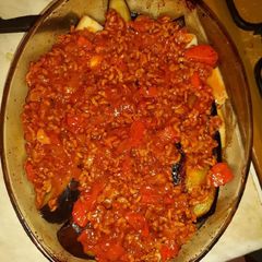 A picture of Yummy moussaka.