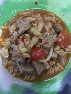 Foto resep Seblak makaroni bakso